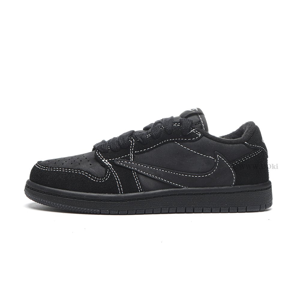 DD Jordan 1 Retro Low OG SP Travis Scott Black Phantom (PS)
