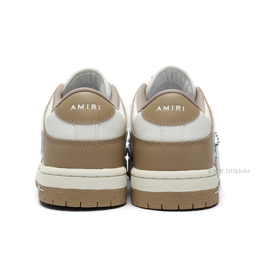 DD DD Amiri Skel Top Low Brown White