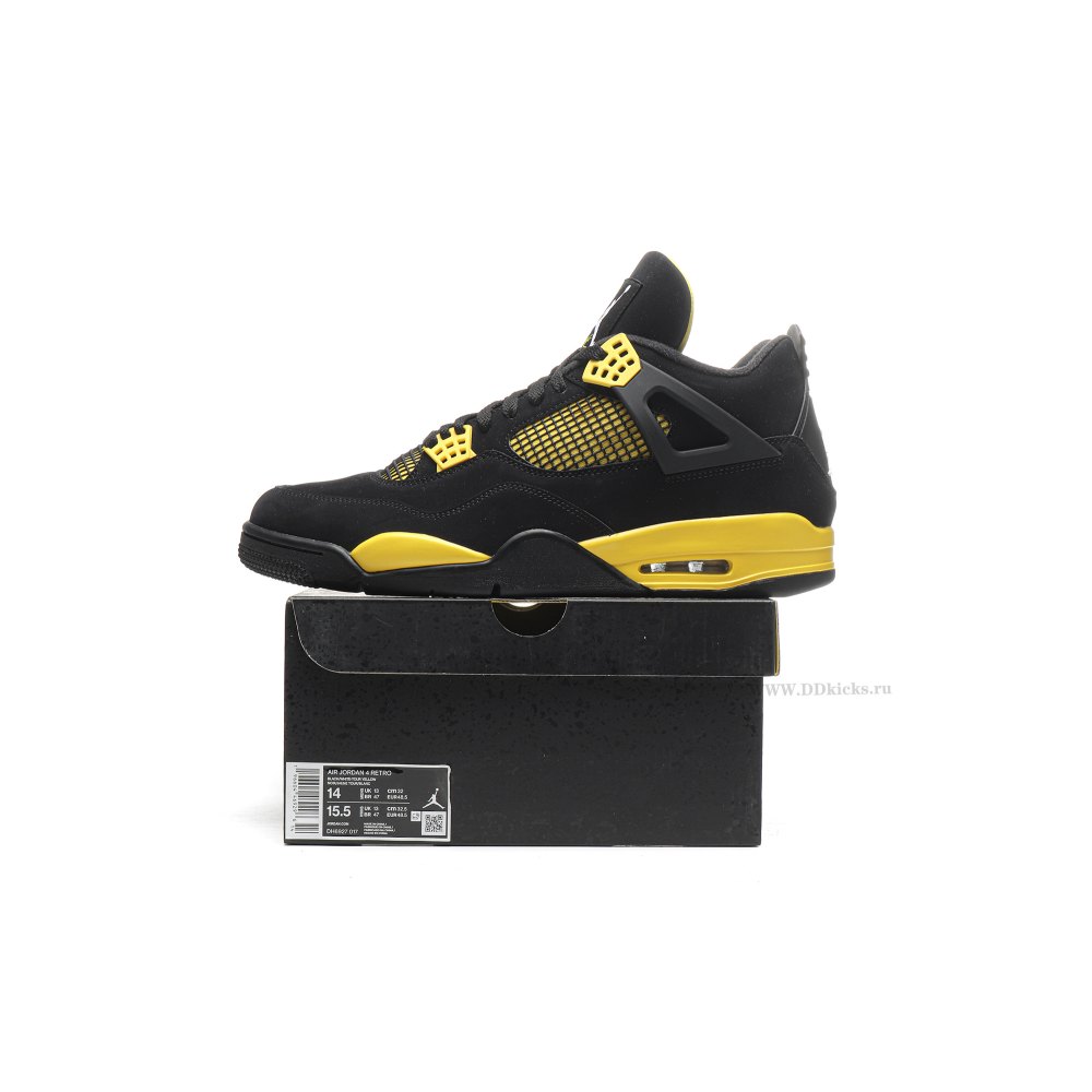 Size 14  Jordan 4 Retro Thunder