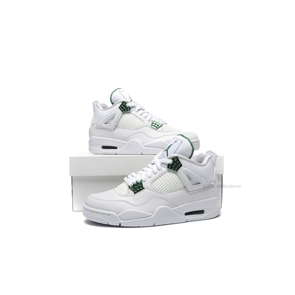 Size 14  Jordan 4 Retro Metallic Green