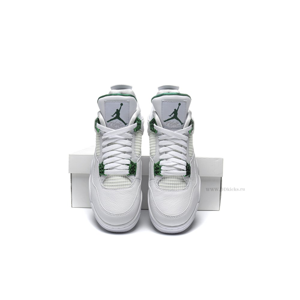 Size 14  Jordan 4 Retro Metallic Green
